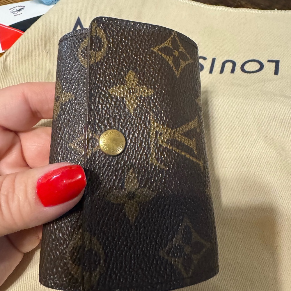 Louis Vuitton Brown Monogram Key Holder